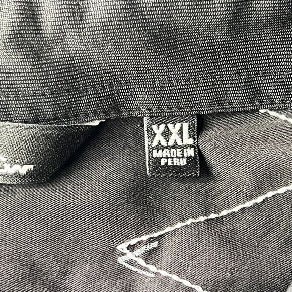 Travis Matthews Golf Polo Mens Xxl Black Pima Cotton Blend Short Sleeve Pullover - Picture 4 of 8